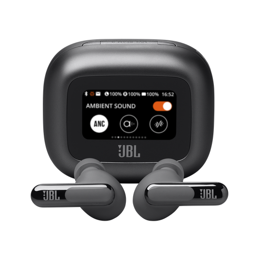 JBL Live Beam 3, In-Ear belaidės triukšmą slopinančios ausinės, su išmaniu dėklu, belaidžiu krovimu