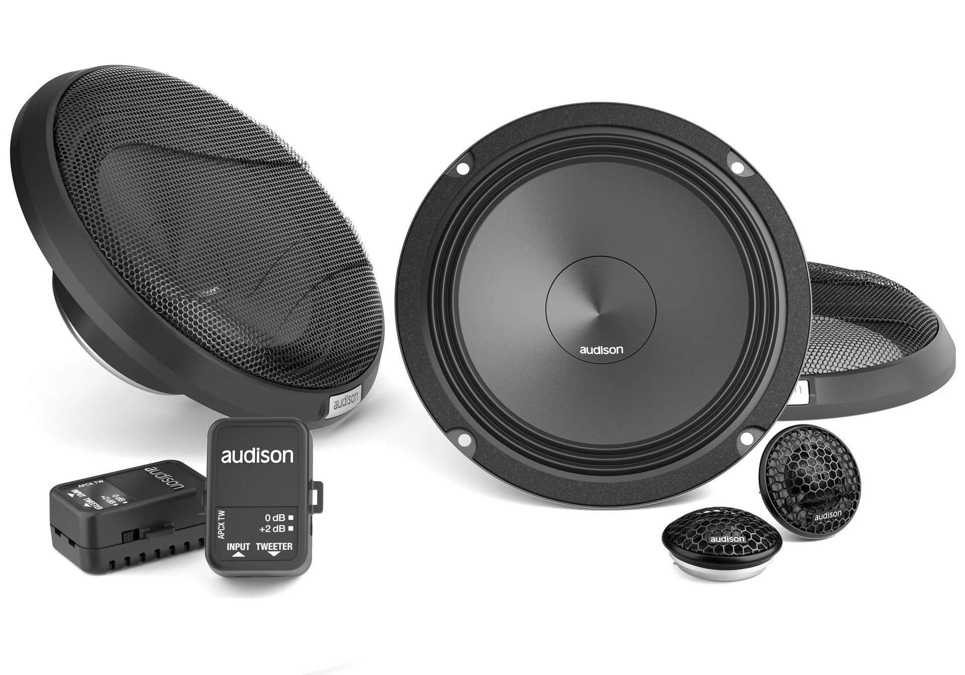 AudisonAPK165,automobilinėgarsiakalbiųsistema