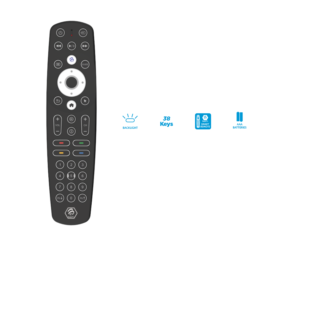 BuzzTV-Remote-BT400v2 pultelis distancinis