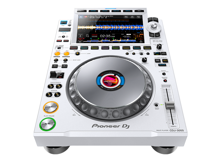 PIONEER CDJ-3000, DJ grotuvas su  spalvotu 9" ekranu