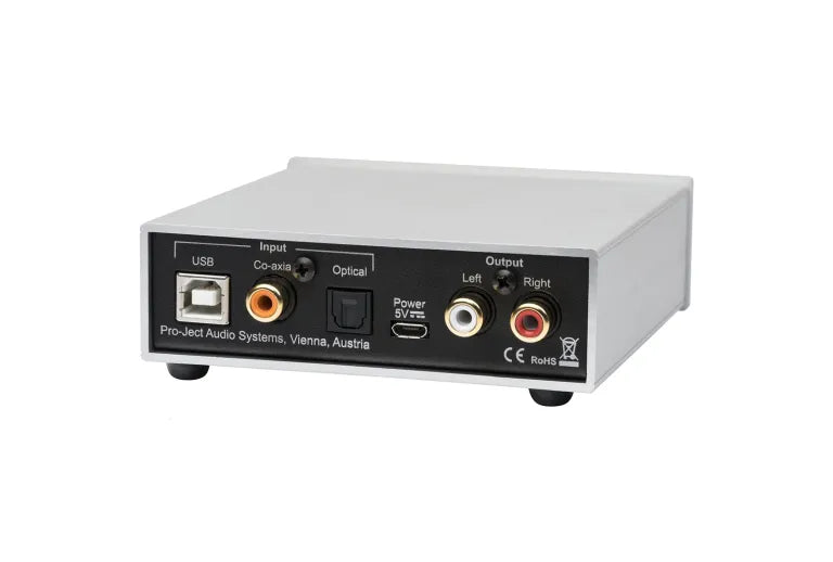 Pro-Ject DAC Box S2 +, Hi-End DAC su 32bit ir DSD256 palaikymu (įvairių spalvų)- galas