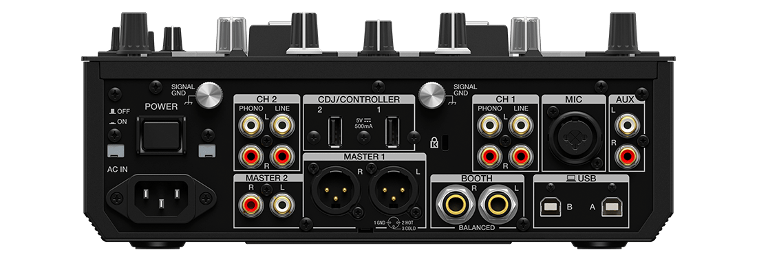 PIONEER DJM-S7, 2 kanalų, Scratch stiliaus mikšerinis pultas