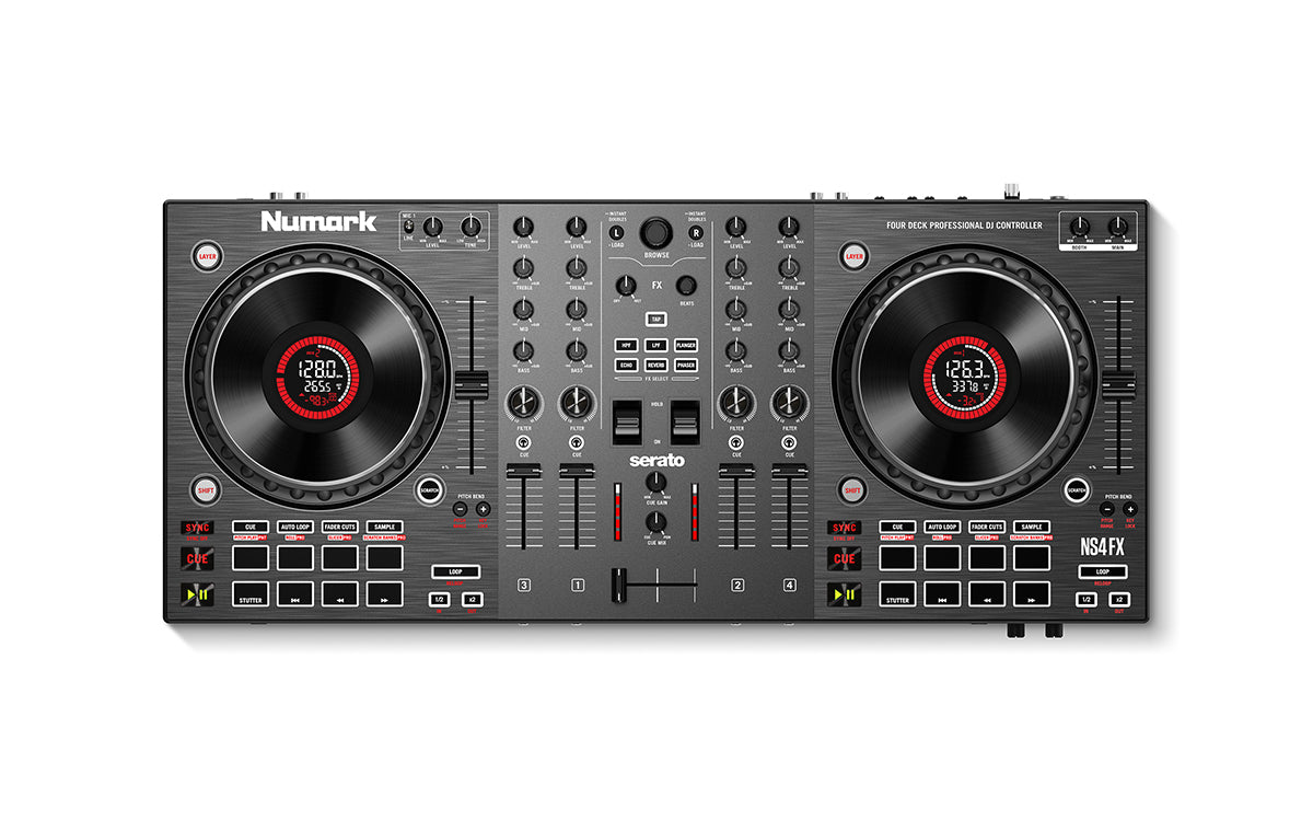 Numark NS4FX, 4 kanalų DJ valdiklis