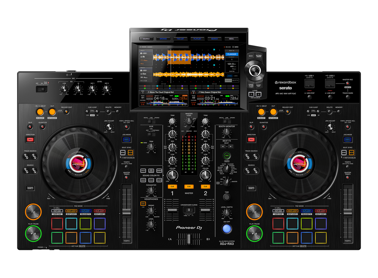 Pioneer XDJ-RX3, 2-kanalė all-in-one DJ sistema