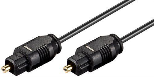 Goobay Toslink Cable, optinis kabelis 2.2 mm, 3 m, juodas