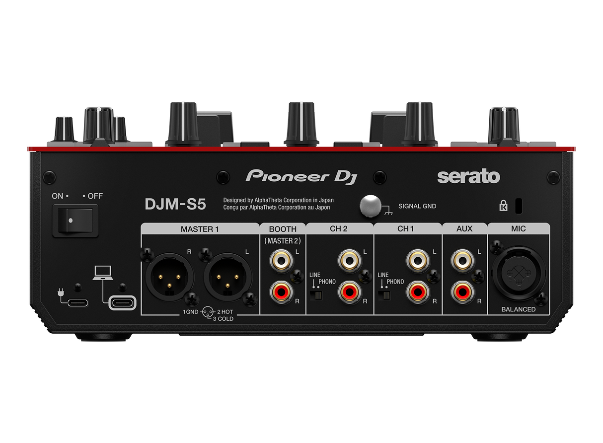 PIONEER DJM-S5, 2 kanalų, Scratch stiliaus DJ mikšerinis pultas