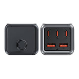 Acefast Z2, GaN, 3xUSB-C, 2xUSB-A, 75W Stalinis adapteris - įkroviklis