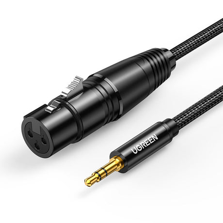 UGREEN AV182, (1 m.) XLR-3.5mm kabelis-adapteris