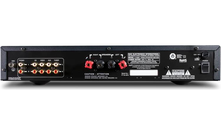 NAD C 316BEE V2, intergruotas stiprintuvas- galas