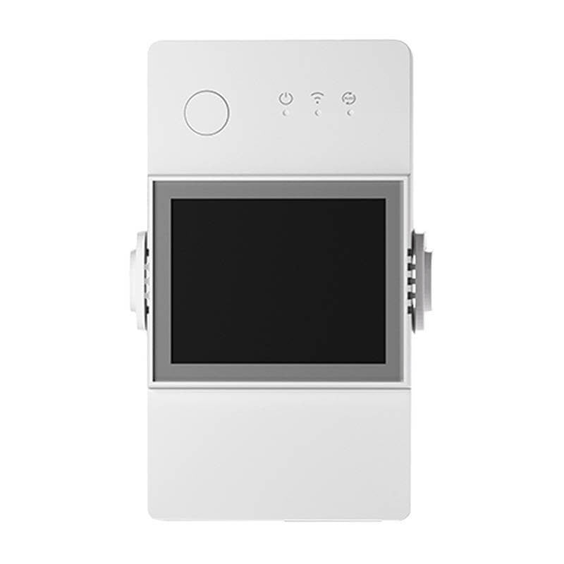 Sonoff TH Elite Smart Temperature and Humidity Monitoring Switch THR316D, išmanusis temperatūros ir drėgmės stebėjimo jungiklis