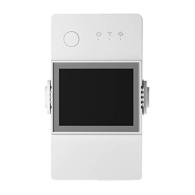 Sonoff TH Elite Smart Temperature and Humidity Monitoring Switch THR316D, išmanusis temperatūros ir drėgmės stebėjimo jungiklis