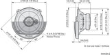 Pioneer TS-A1371F, automobiliniai komponentiniai garsiakalbiai