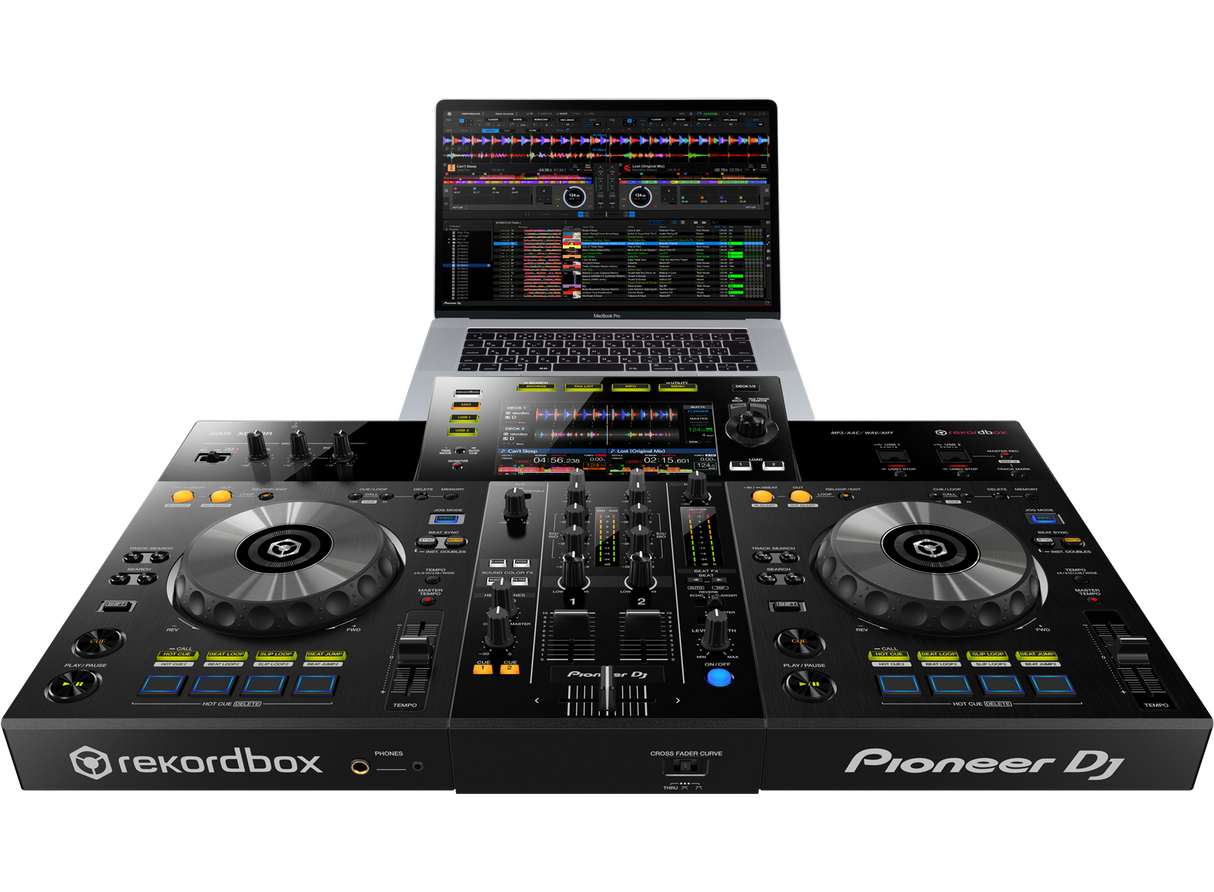 PIONEER XDJ-RR, viskas viename, 2 kanalų DJ sistema su spalvotu 7" ekranu