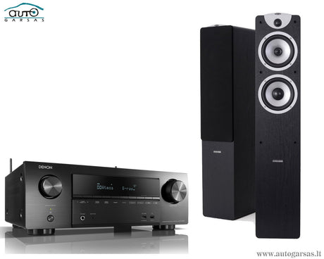 Stereo komplektas - AV resyveris Denon AVR-X1500H, su kolonėlėm Dynavoice Magic F-6 EX (v.3) Stereo Stereo AUTOGARSAS.LT