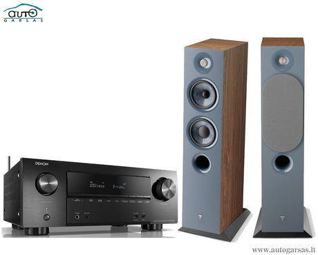 Stereo komplektas - AV resyveris Denon AVR-X2600H, su kolonėlėm Focal Chora 816 Stereo Stereo AUTOGARSAS.LT