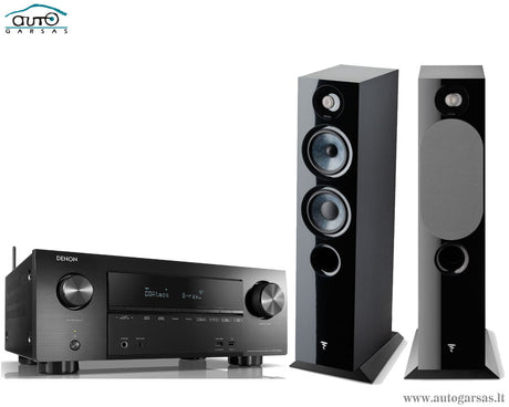 Stereo komplektas - AV resyveris Denon AVR-X2600H, su kolonėlėm Focal Chora 816 Stereo Stereo AUTOGARSAS.LT