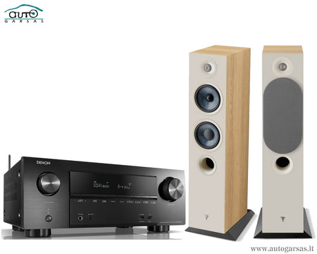 Stereo komplektas - AV resyveris Denon AVR-X2600H, su kolonėlėm Focal Chora 816 Stereo Stereo AUTOGARSAS.LT