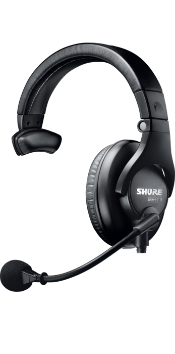 Shure BRH441M, mikrofonas su ausine