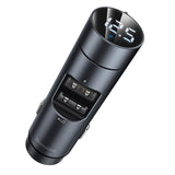 Baseus BS-01 Automobilinis įkroviklis FM siųstuvas su USB, Bluetooth