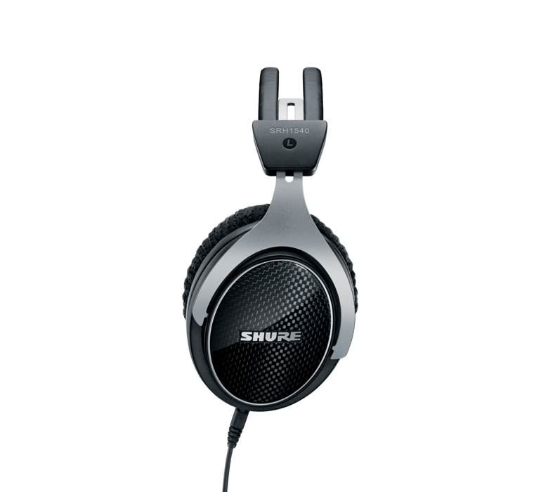 Shure SRH1540, premium klasės Closed-Back tipo ausinės- šonas