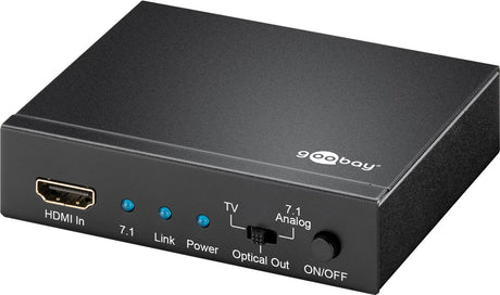 Goobay HDMI™/4K2K 7.1, Audio signalo ektraktorius