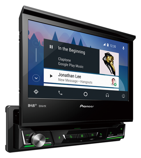 Multimedija automobiliui Pioneer AVH-Z7000DAB, 1-DIN, USB, BLUETOOTH, DAB/DAB+, Apple CarPlay, Android Auto, Waze Multimedija Pioneer AUTOGARSAS.LT