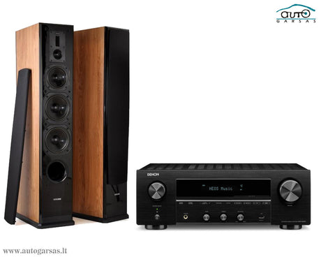 Stereo komplektas - stiprintuvas Denon DRA-800H, su kolonėlėm Dynavoice Definition DF-6 Stereo Stereo AUTOGARSAS.LT