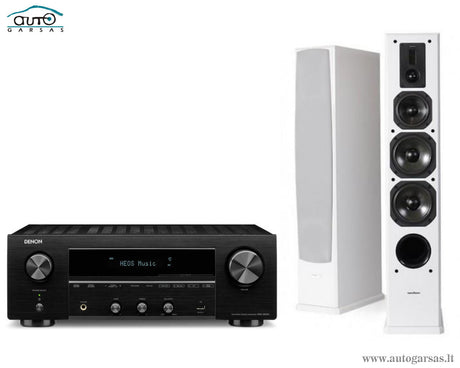 Stereo komplektas - stiprintuvas Denon DRA-800H, su kolonėlėm Dynavoice Definition DF-6 Stereo Stereo AUTOGARSAS.LT