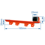 RVC CAM-E-T5F CMOS 150°, galinė kamera - matmenys