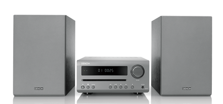 Denon D-T1, Stereo Radijo imtuvas su CD ir kolonėlėmis (įvairių spalvų)- pilka