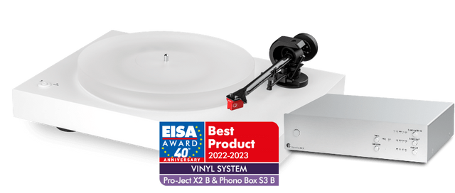 Pro-Ject Phono Box S3 B, pradinis balansuotas Phono stiprintuvas (įvairių spalvų)- eisa