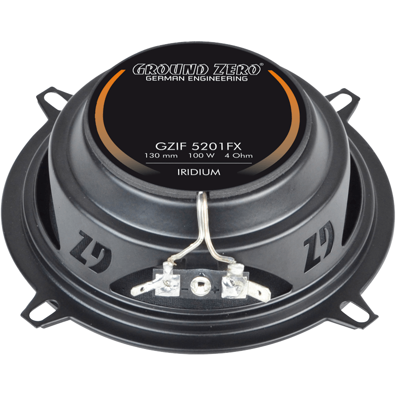 Ground Zero GZIF 5201FX, koaksialinė automobilinė garso sistema- galas