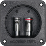 Ground Zero GZST 2B, 2-pin garsiakalbio terminalas