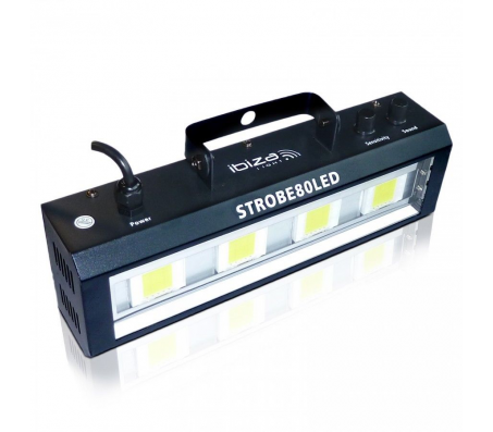 IBIZA Light & Sound STROBE80LED, stroboskopas