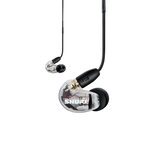 Shure SE215 WIRELESS, belaidės In-Ear tipo ausinės su išorinių garsų slopinimo funkcija (įvairių spalvų)- permatoma