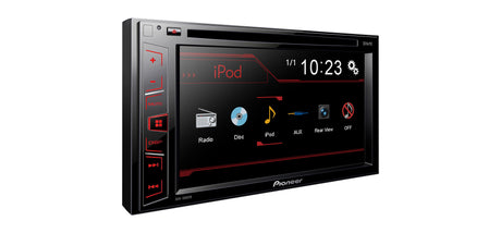 Multimedija automobiliui Pioneer AVH-190DVD, USB, AUX bei DVD grotuvu Multimedija Pioneer AUTOGARSAS.LT