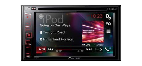 Multimedija automobiliui Pioneer AVH-290BT, CD/DVD grotuvas bei USB,AUX,BLUETOOTH Multimedija Pioneer AUTOGARSAS.LT