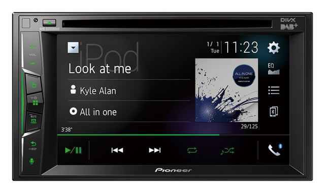 Pioneer AVH-A3200DAB, automobilinė multimedija