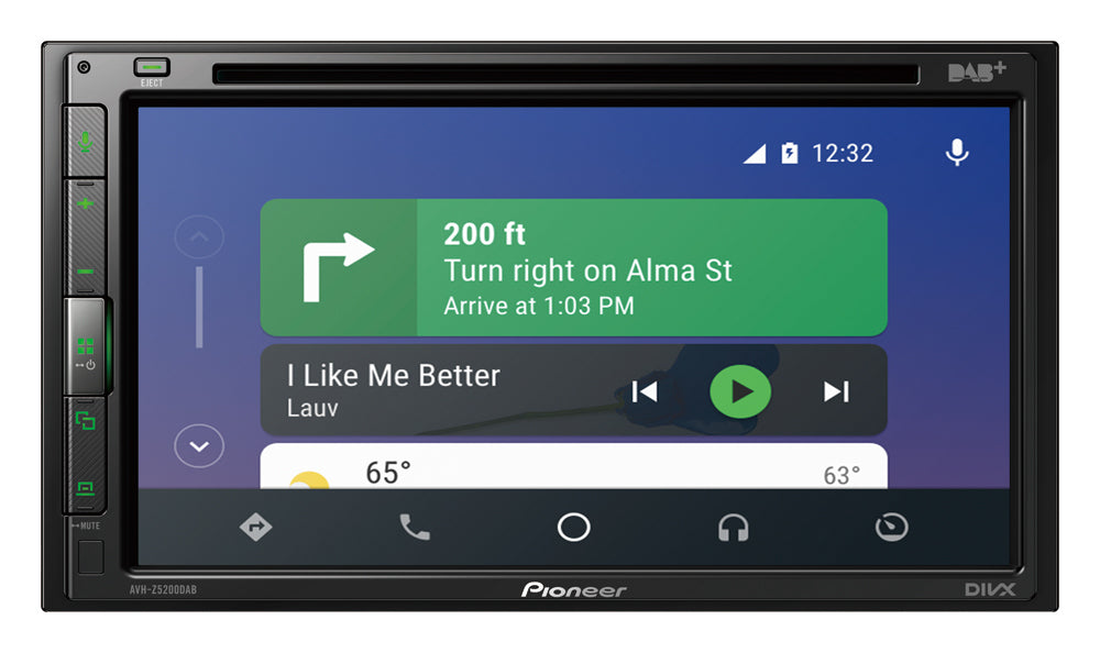 Pioneer AVH-Z5200DAB, automobilinė multimedija