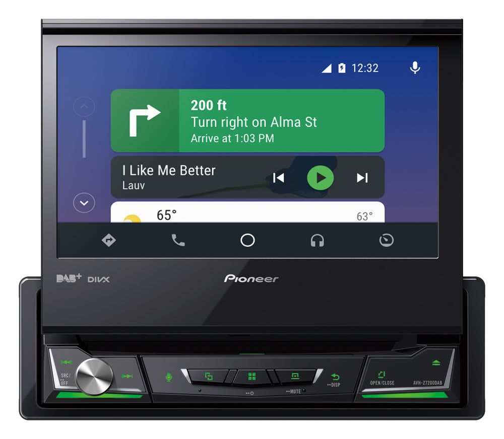 Pioneer AVH-Z7200DAB, automobilinė multimedija