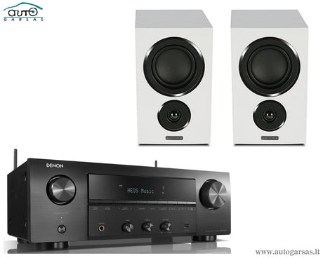 Stereo komplektas - stiprintuvas Denon DRA-800H, su kolonėlėm Mission LX-2 Stereo Stereo AUTOGARSAS.LT