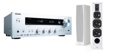 Stereo komplektas - stiprintuvas ONKYO TX-8270, su kolonėlėm Dynavoice Definition DF-8 Stereo Stereo AUTOGARSAS.LT