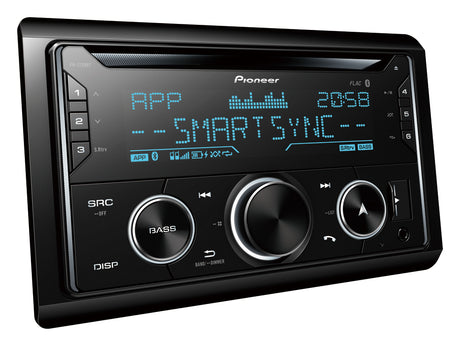 Pioneer FH-S720BT, automobilinė magnetola- šonas