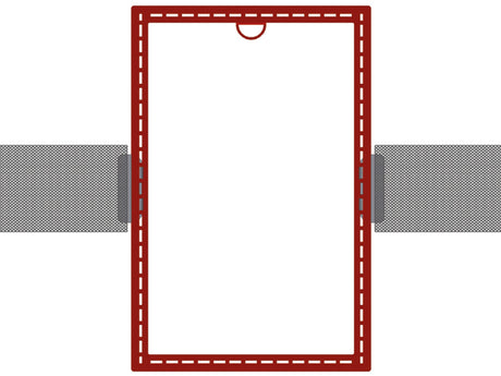 Monitor Audio WB10 Pre-Construction Bracket, montavimo rėmas