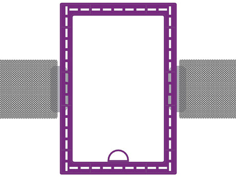 Monitor Audio WB6 Pre-Construction Bracket, montavimo rėmas