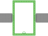 Monitor Audio WB8 Pre-Construction Bracket, montavimo rėmas