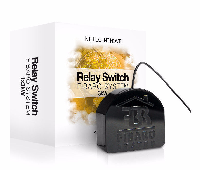 Išmanusis Jungiklis Fibaro Relay Switch 1x3 kW Išmanūs namai Fibaro AUTOGARSAS.LT