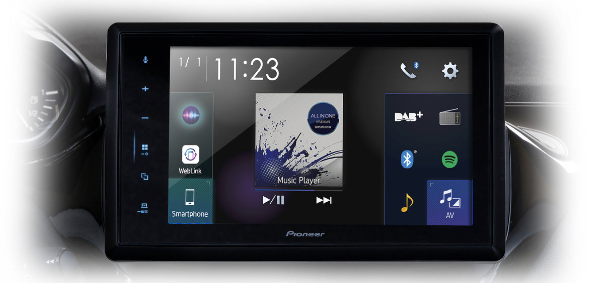 Pioneer SPH-EVO82DAB-208, automobilinė multimedija- sumontuota