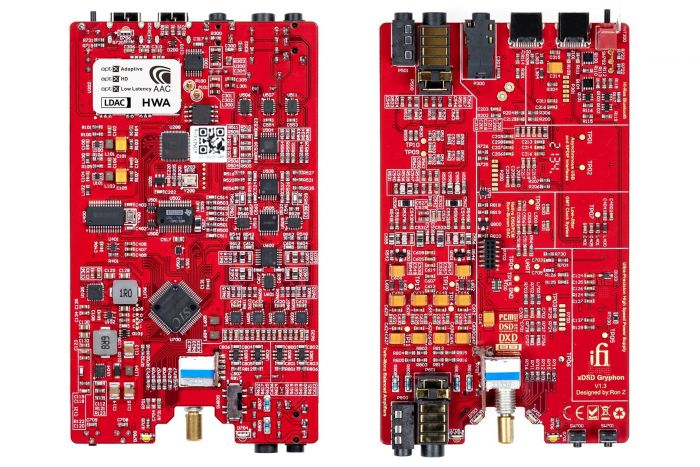 iFi Audio xDSD Gryphon, nešiojamas DAC stiprintuvas- vidus